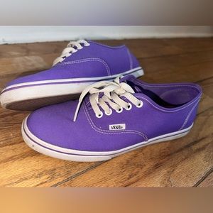 Vans Authentic - purple. Womens size 7.5